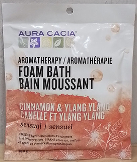 Foam Bath - Cinnamon and Ylang Ylang (Aura Cacia)
